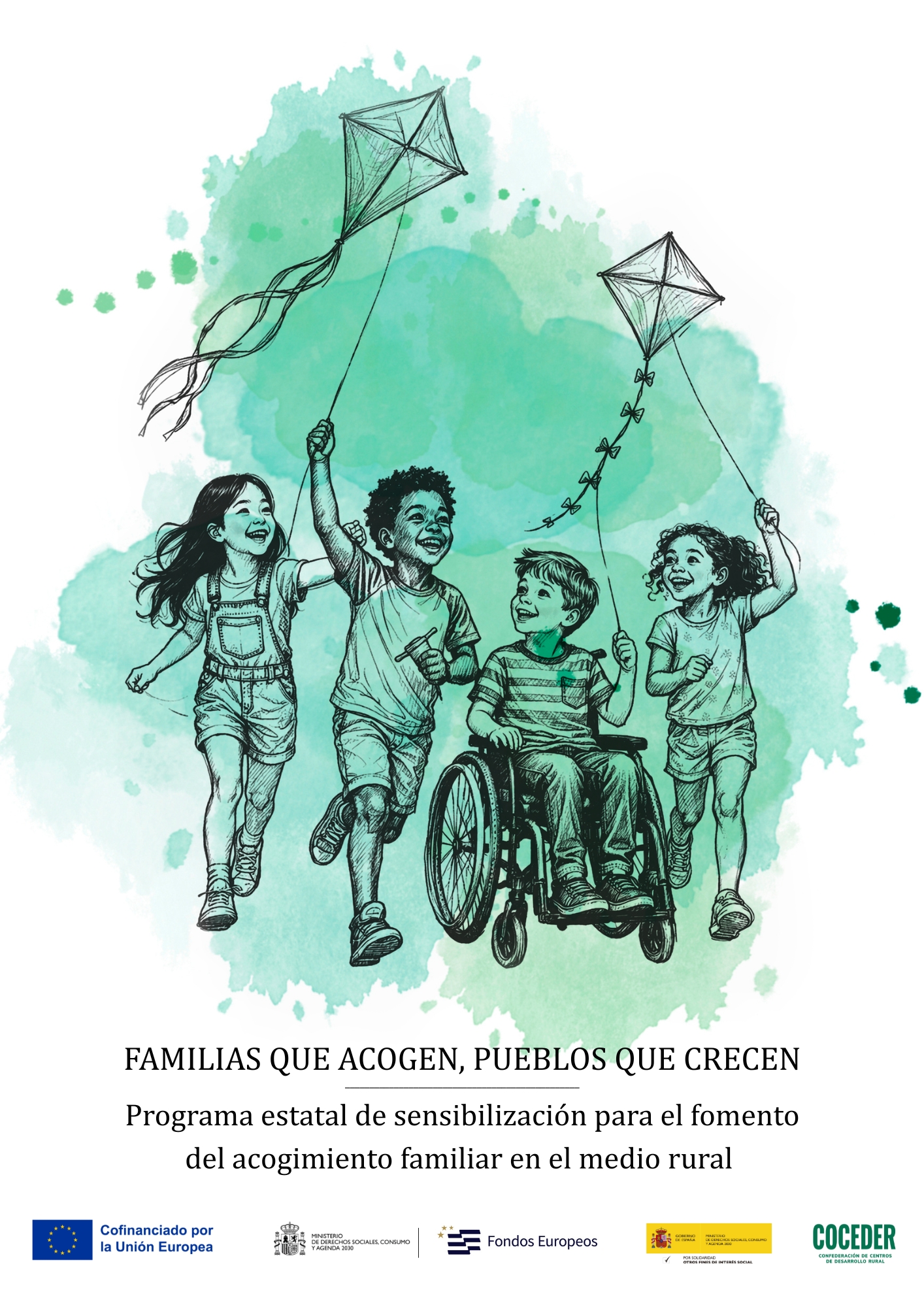 cartel acogimiento